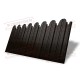 Профнастил фигурный С10 - 0,45 Окрас - Б, Print Elite Coffee Wood.