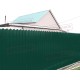 Профнастил фигурный C8 - 0,45 ПЭ с пленкой RAL 6005 зеленый мох.