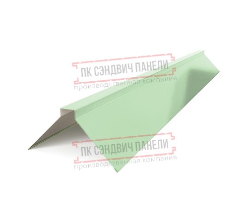 Планка конька плоского 190х190х2000 Norman ПЭ-6019-0.5