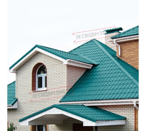 Планка примыкания нижняя 250х122х2000 ПЭ-5021-0.45
