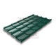 Металлочерепица Камея RAL6005 Drap-0.45