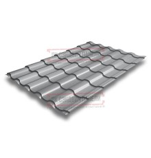Металлочерепица Кредо RAL7004 Satin-0,5