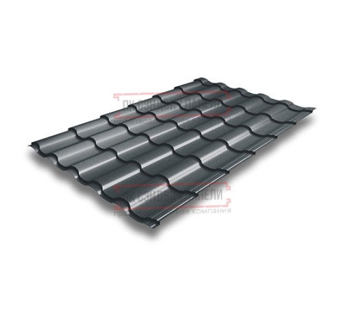 Металлочерепица Кредо RAL7016 Quarzit PRO Matt-0,5