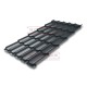 Металлочерепица Квинта плюс RAL7016 Satin-0.5