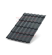 Металлочерепица Макси RAL7024 PURMAN-0.5