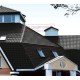 Металлочерепица Квадро профи RAL9005 Drap-0,45