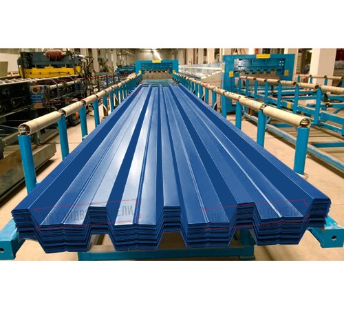 Профилированный лист Н60-845, Пурман RAL-5005-0.5