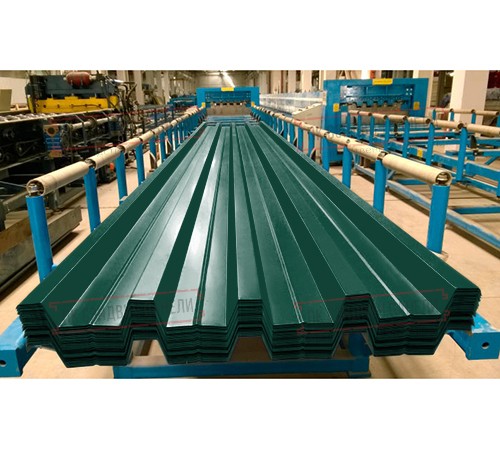 Профилированный лист Н60-845, Полиэстер RAL-6005-0.5
