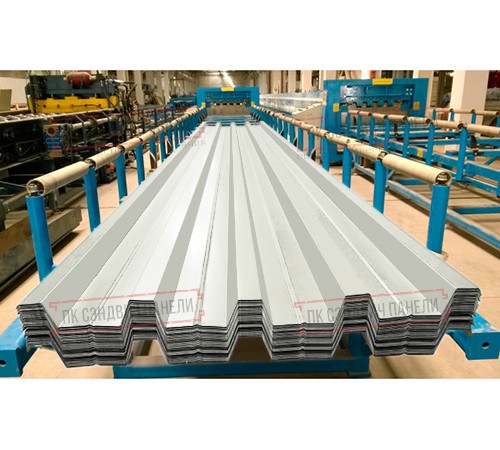 Профнастил Н60-845 Полиэстер RAL-9003-0.9