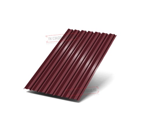 Профилированный лист С-15-1190-0.5 (с гранью) (Rooftop Matte) RAL 3005