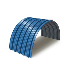 Профнастил НС35ПГ-0.5, Ширина-1100, Полиэстер RAL5015